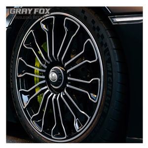 GRAYFOX Jantes noires forgées personnalisées 5x120 5x112 5x113.4 17 18 19 pouces Jantes forgées pour Porsche 911 918 917 <span class=keywords><strong>Concept</strong></span> 2019 - Product Image 3