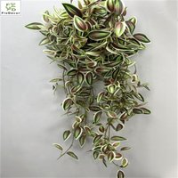 Nouveau style Mori Style Plante artificielle pour sourcils Pothos Plantes suspendues Feuilles vertes Décoration murale suspendue pour mariage