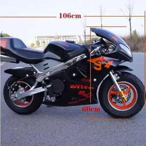 Mini Motocicleta EB de 49CC a Gasolina para Niños con Velocidad de 40-60km/h - Product Image 3