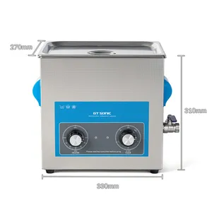 VGT-2120QT 20L grand équipement de laboratoire en verre nettoyant la machine de nettoyage à ultrasons