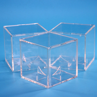 Étui de baseball acrylique transparent anti-poussière pour collection et affichage