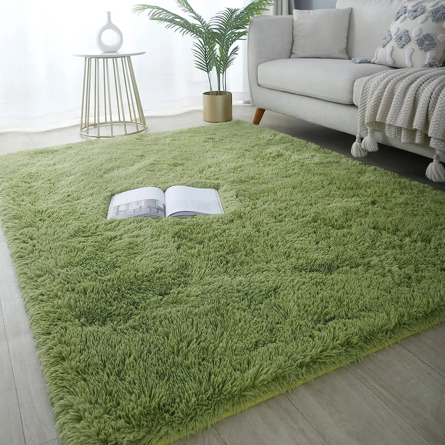 Moderner Super Soft Plüsch Pelz Teppich für Wohnzimmer Schlafzimmer Flauschiger Kunst pelz Teppich Benutzer definierte Luxus Faux Schaffell Pelz Teppich und Teppich