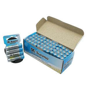 Commercio all'ingrosso <span class=keywords><strong>pila</strong></span> di zinco carbonio 1.5V PVC metallo servizio Blister Card cella a secco UM3 R6P confezione di supporto <span class=keywords><strong>batteria</strong></span> AA - Product Image 6