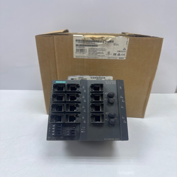 Original Brand New 6GK52122BC002AA3 Scalance X2122LD Industrial Ethernet Switch for PLC