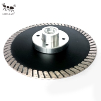 LITTLE ANT Lame de scie diamantée multifonctionnelle de qualité industrielle de 5 pouces, disque de coupe et de meulage parallèle de 125 mm pour pierre et granit