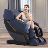 Fauteuil de massage Rotai SL Track à compression chaude, zéro gravité, avec airbags pour le corps entier, pour la relaxation
