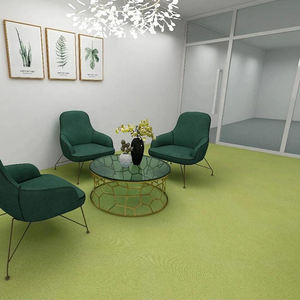 Azulejo de alfombra de oficina personalizado 50*50 alfombra tela de nailon ignífuga antiestático resistente a las manchas entrelazado suave piso alfombra azulejos - Product Image 4