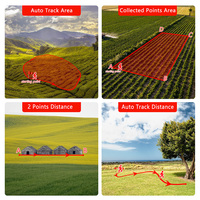 ZL166 Mètre GPS portable pour la mesure de surface et de distance, instrument de mesure avec batterie de 16 heures pour la topographie terrestre