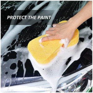 Éponge de lavage de <span class=keywords><strong>voiture</strong></span> en <span class=keywords><strong>mousse</strong></span> douce L-1585, prix d'usine, vente chaude - Product Image 5