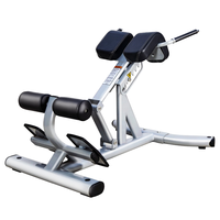 XOYOOU Commercial Fitness Multifonctionnel Pliant Gym Hyperextension Machine Réglable Banc Plat Chaise Romaine