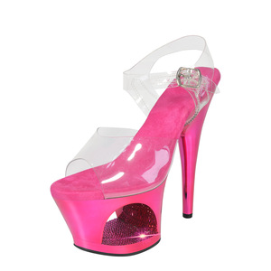 Plantillas para baile de primavera de 17 cm con forma de lazo, de diamantes de imitación, antideslizantes, electrochapadas, con tacón de alto rebote, engrosadas y absorbentes del sudor, únicas - Product Image 5