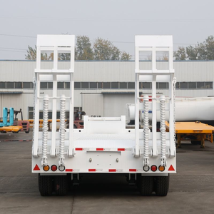 Semi-remorque surbaissée personnalisée Fengniao Shandong 1001-2000 kg pour le transport de machines lourdes, 12,5x2,5x1,5m, à vendre - Product Image 5