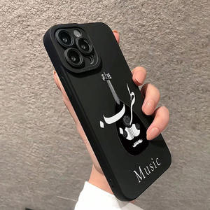 Happy Music Printing Pupil Eye Pro Camera Hole TPU Funda para teléfono móvil para Iphone 7 8 X Xr Xs 11 12 13 14 15 16 Pro Max 17 - Product Image 2