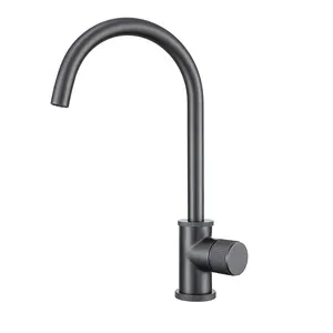Wholesale Promotional Silver Water Tap Faucet Kitchen Tap For Hotel Apartment Kitchen