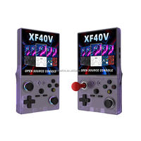 Consola de Juegos Portátil S Classic XF40V, Pantalla HD de 4'', Máquina de Videojuegos Linux RK3326, 4000mAh, Joystick RGB, WiFi, TF, XF40V Gamer