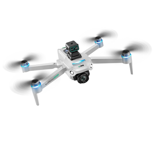 Drone professionnel S159 GPS 5G avec double caméra 8K HD pour photographie aérienne, évitement d'obstacles et écran intégré - Product Image 3