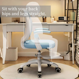 Chaise de bureau à domicile pivotante pour les étudiants Chaise de jeu d'ordinateur pivotante <span class=keywords><strong>Fauteuil</strong></span> de bureau de direction pour la chambre à coucher - Product Image 5