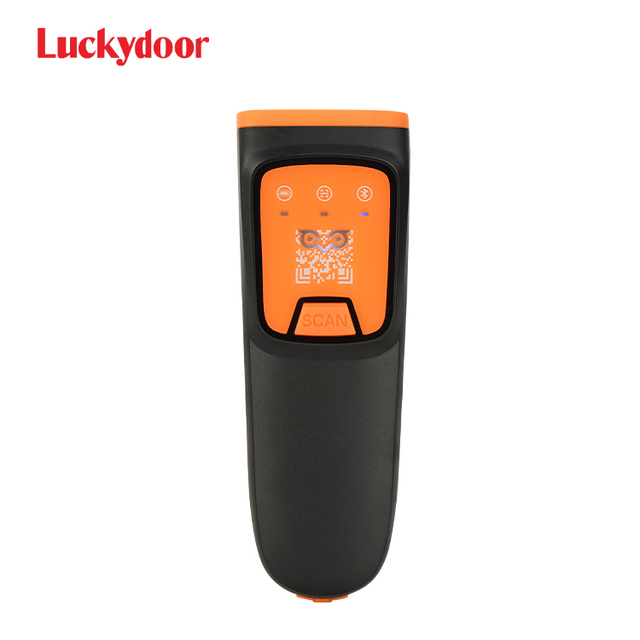 K-80 1D 2D Wireless Barcode Scanner Pocket Portable Bar Code Reader for Warehouse Management Inventory Tracking & Logistic Use