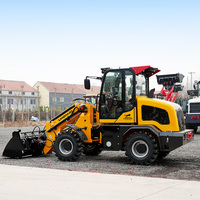 Chargeuse sur pneus Landward TW1500, capacité nominale 1500 kg, chargeuse télescopique, moteur Yunnei, chargeuse compacte 4x4, 4250 kg, livraison gratuite