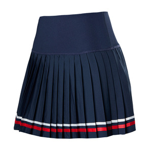 Rok Tenis Wanita JY Stylish, Cepat Kering, Bahan Nylon Polyamide, Cocok untuk Fitness, Yoga, Badminton, Rok Pendek Lipit Modis dengan Lapisan Dalam, Musim Gugur - Product Image 4