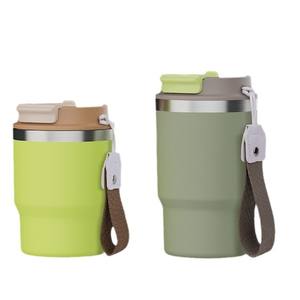 Mini 304 Stainless Steel Car Coffee Cup Custom Double-Lid Leak-Proof Vacuum Travel <strong>Mug</strong> - Product Image 5
