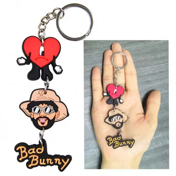 custom cute cartoon 3d keychain with