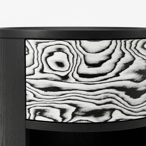 Neat Compact Timber Bedside Cabinet with <b>Drawer</b> Optimized for <b>Small</b> Apartment Bedroom Household Storage Demands - Product Image 4