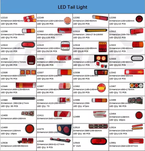 Catálogo de Sistema de Iluminación para Camiones ForTek, Luz Trasera/Marcador Lateral/Matrícula/Luz de 2, 4, 6 Pulgadas, Precio al por Mayor, 12V/24V, 10-30V - Product Image 4