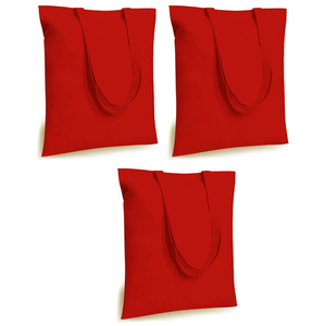 Sacs fourre-tout promotionnels en toile de coton réutilisables et lavables avec motif de lettres personnalisé, logo imprimé sur mesure et boucle réglable - Product Image 3