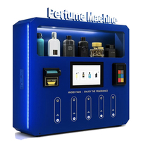 Máquina Expendedora de Perfume con Fragancia de Colonia, LED, Montada en la Pared, Automática, con Pantalla Táctil, Pago por Código QR, Wi-Fi, SDK, BMF