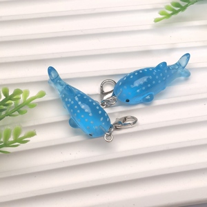 พวงกุญแจ3D ขนาดเล็กจี้รูป<span class=keywords><strong>ฉลาม</strong></span>วาฬสีน้ำเงินมหาสมุทรสัตว์ทะเลสำหรับทำเครื่องประดับ - Product Image 3