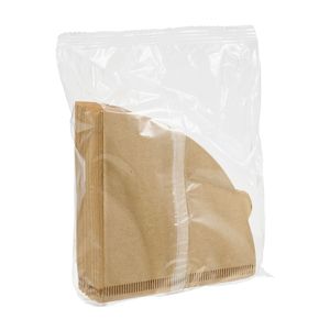 Phụ kiện cà phê 100pcs v-lọc giấy tờ không dễ dàng để phá vỡ chất lượng thương hiệu hình chữ V nhỏ giọt Bộ lọc v-hình dạng cà phê lọc giấy tờ - Product Image 2