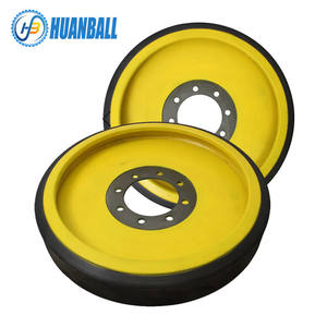 OEM fabricage rubber loopwiel voor John Deere 9RT 9460RT 9470RT 9510RT 9520RT 9560RT 9570RT RE242795 tractor - Product Image 2