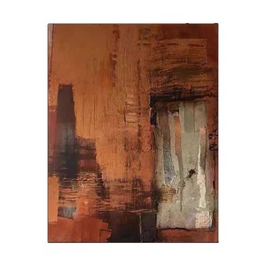 Wholesale Minimalist Abstract Canvas <strong>Print</strong> Painting Heavy Texture <strong>Neutral</strong> Wall Art for Hotel Villa Decor - Product Image 5