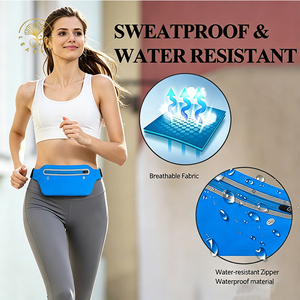 <span class=keywords><strong>Riñonera</strong></span> Deportiva Modular <span class=keywords><strong>Negra</strong></span> de Alta Calidad Personalizada para Correr, Impermeable, de Nylon Estampado, para Adultos - Product Image 3