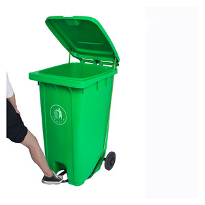 Giá Rẻ Giá 120 Lít Nhựa Thùng Rác Bánh Chất Thải Bin 120L Nhựa Có Thể Tái Chế Thùng Rác Cho Bán - Product Image 4