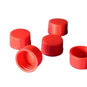 <b>Plastic</b> Bottle <b>Cap</b> Red Sealable For Bottles Cosmetics Use - Product Image 1