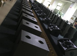 Système de moniteur de scène professionnel T15M, système de sonorisation, haut-parleur de monitoring, audio haut de gamme, passif, deux voies, 15 pouces, bois noir, 60 Sono Dj - Product Image 6