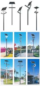 <span class=keywords><strong>3M</strong></span> 5M 6M lampadaire décoratif extérieur étanche à l'énergie solaire Lampes solaires de jardin pour l'extérieur 30W 60W - Product Image 5