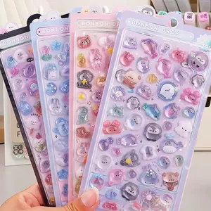 Adesivo personalizzato 3D epossidico adesivo adesivo Pvc con la migliore qualità riutilizzabile Anime Uv stampato Kiss Cut adesivi - Product Image 2
