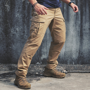 Mersongear all'ingrosso della fabbrica Pantalones Pantaloni Tattico Mens Cargo Pantaloni da trekking impermeabile tattico pantaloni per gli uomini - Product Image 5