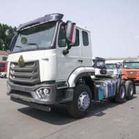 Тягач Sinotruk NX Tx 6X4, тяжелый, 40т, б/у, HOWO, дизель Евро-2, леворульный, двигатель Weichai, 10 шин