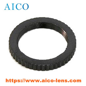 Écrou de fixation à filetage M12 en aluminium noir, pas de filetage 0,5, filetage 0,5 mm, adaptateur de fixation d'objectif M12, bague de serrage plate, rondelle d'étanchéité - Product Image 6