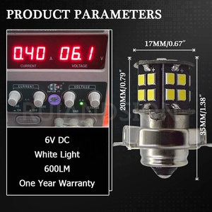 12 Volt Dẫn Đèn Xe Máy P26s Dẫn H4 Dẫn Đông Quan Dẫn H11b H8b H11 Dẫn Đèn Pha - Product Image 5