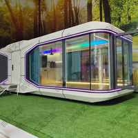 Maisons capsules portables directement de l'usine – Fournisseur pour projets hôteliers, de complexes hôteliers et de campings |    Conception modulaire Livraison rapide