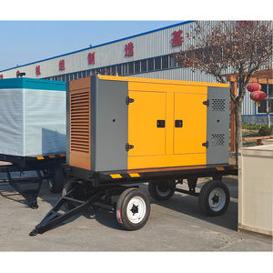 Générateur diesel commercial 40 kW 50 kVA triphasé, mobile, silencieux, automatique et insonorisé - Product Image 6