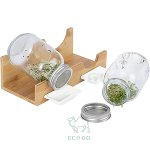 Bandejas <span class=keywords><strong>de</strong></span> cerámica Sprout Glass Set Kit <span class=keywords><strong>de</strong></span> germinación <span class=keywords><strong>de</strong></span> bambú Tapa <span class=keywords><strong>de</strong></span> tamiz <span class=keywords><strong>de</strong></span> acero inoxidable Estante <span class=keywords><strong>de</strong></span> drenaje - Product Image 6
