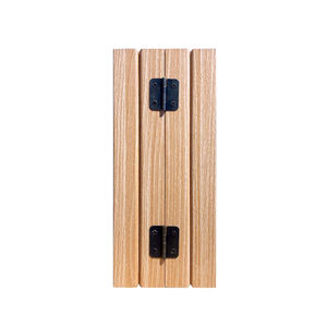 Cadre de support pliable à 4 panneaux en bois de bambou vierge pour sublimation - Cadre photo personnalisable imprimable recto simple - Product Image 6