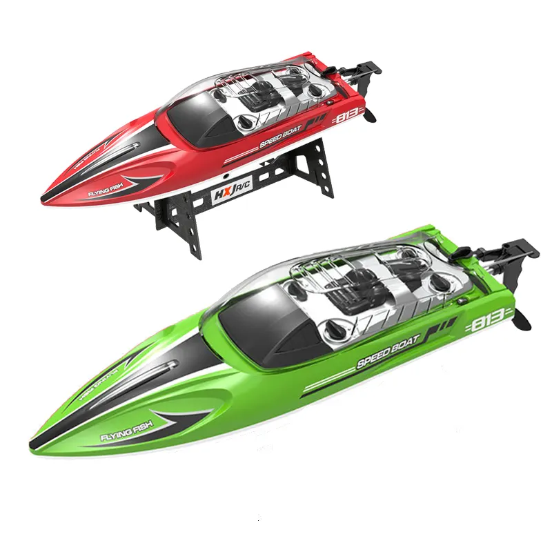 Factory Wholesale High Speed RC Boat Toys 2.4G Remote Control Speedboat Model Toys Racing Radio Control Boat