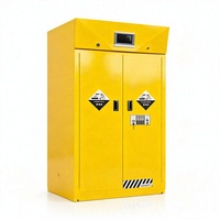 Armoire de stockage métallique ignifuge avec contrôle de la température et de l'humidité, et évacuation d'air, pour hôpital, atelier, école, usine